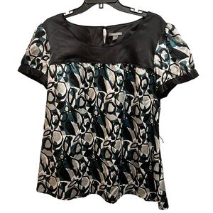 Apt. 9 Stretch Square Puffed Sleeve Top Size XL